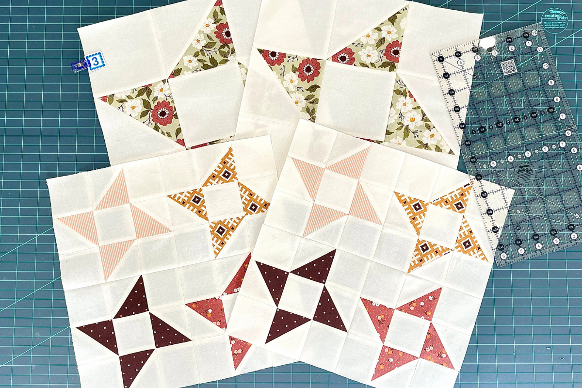 Triangles on a Roll Quilt Along week 3