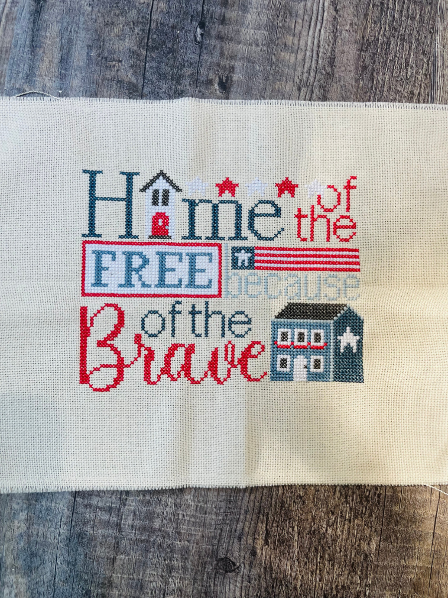 Primrose Cottage Stitches Home of the Free Cross Stitch